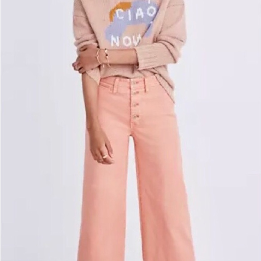 Madewell Emmett wide leg jean